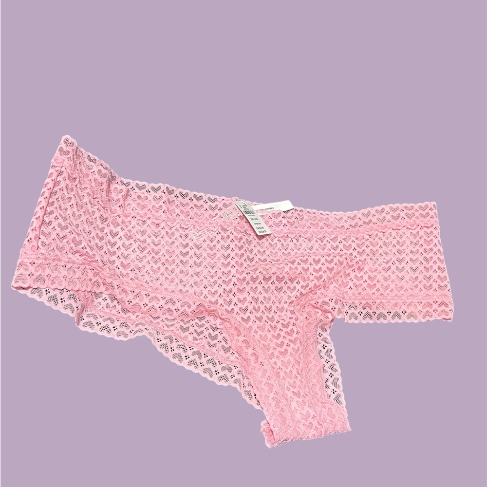 PINK Victoria's Secret Lace Panties - Light Pink